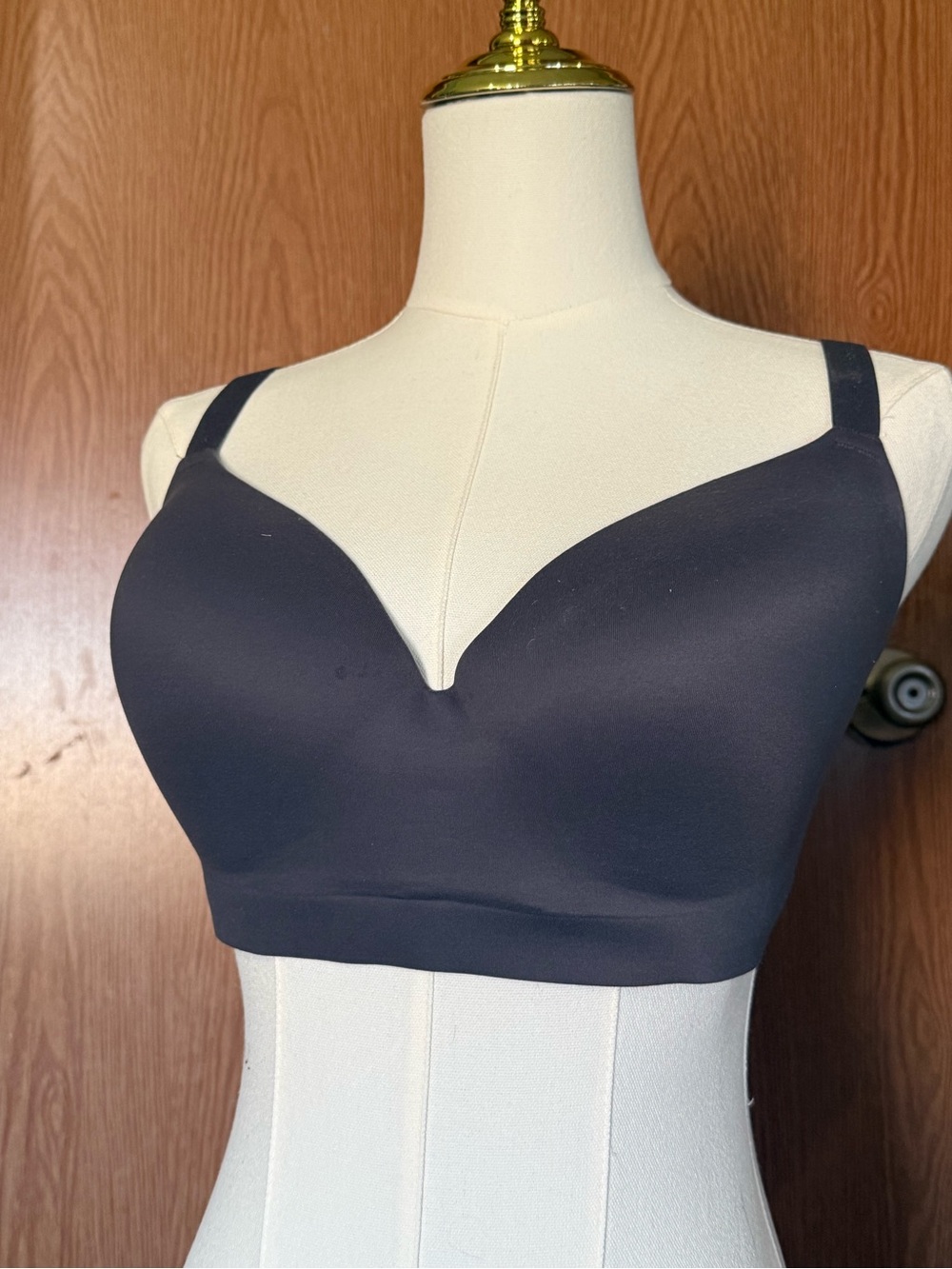 Soma Black Seamless Wireless Bra with Molded Cups